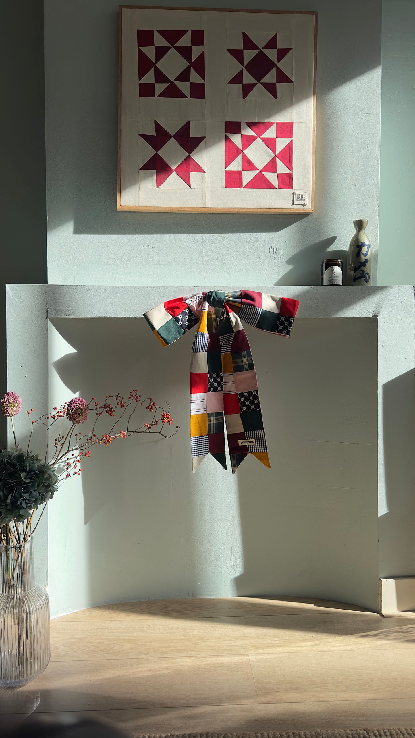Festive Bow: Multicolour with Embroideries