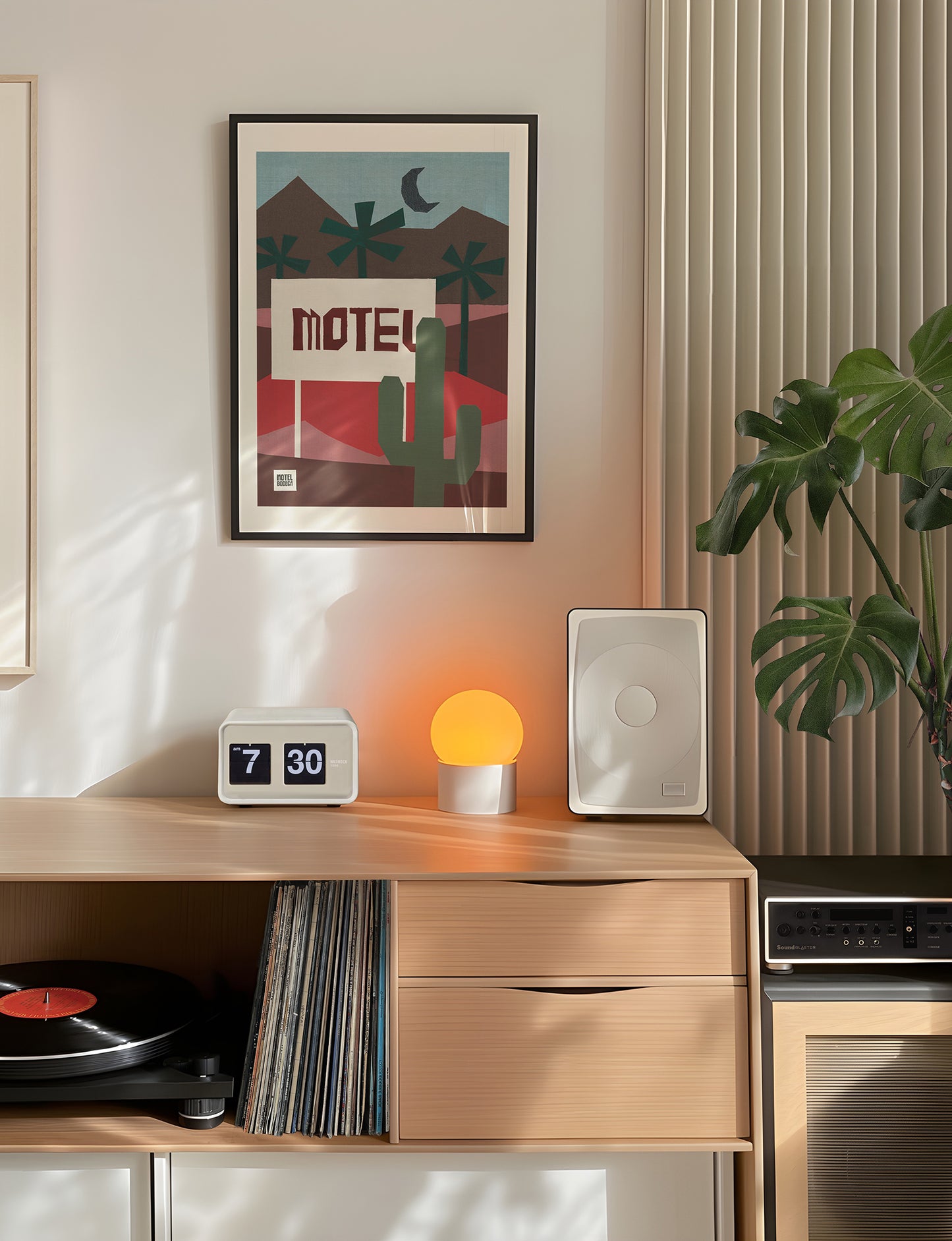 Motel Original Collage Artwork
