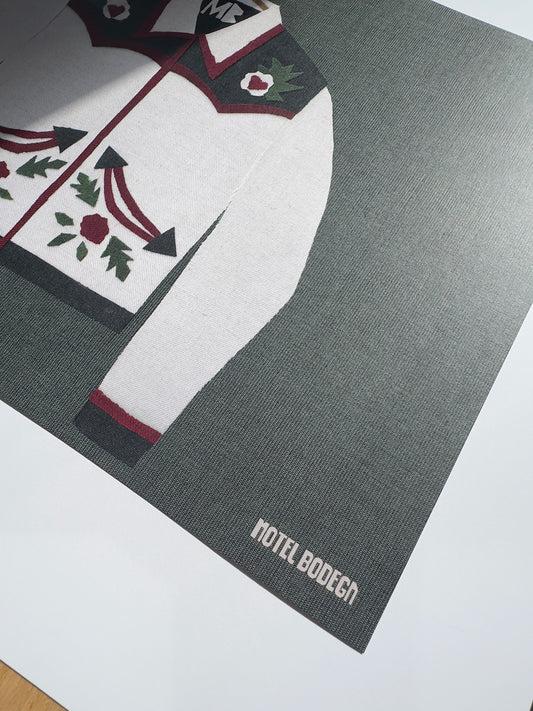 Western Jacket A3 Print
