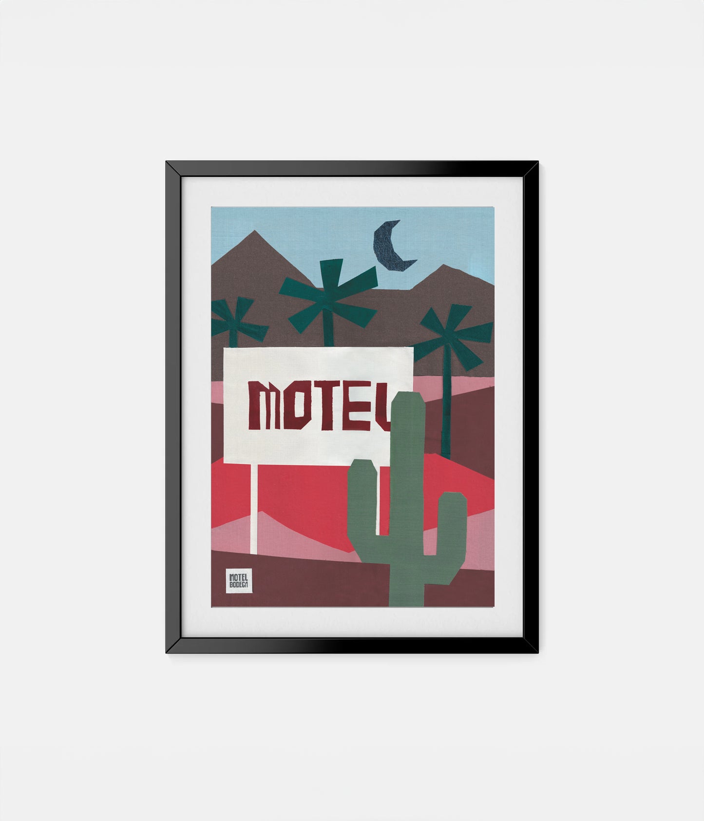 Motel Original Collage Artwork