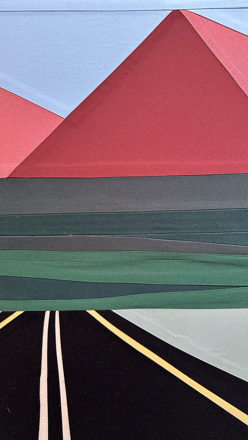 Roadscape Original Quilted Artwork