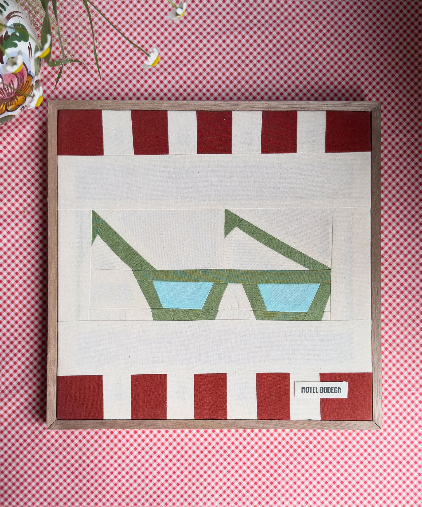 Sunglasses Original Quilted Artwork