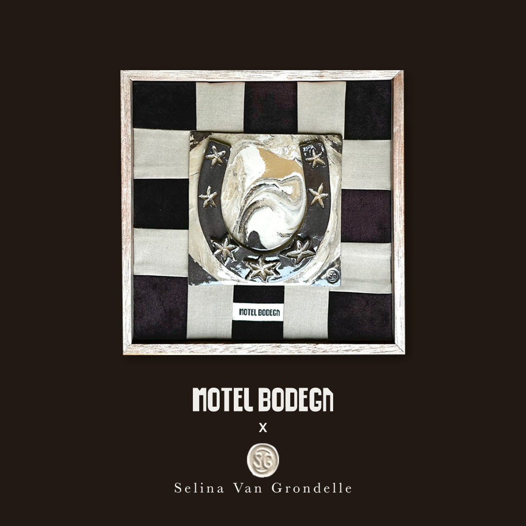 Motel Bodega x Selina Van Grondelle Horseshoe Ceramic Tile Artwork