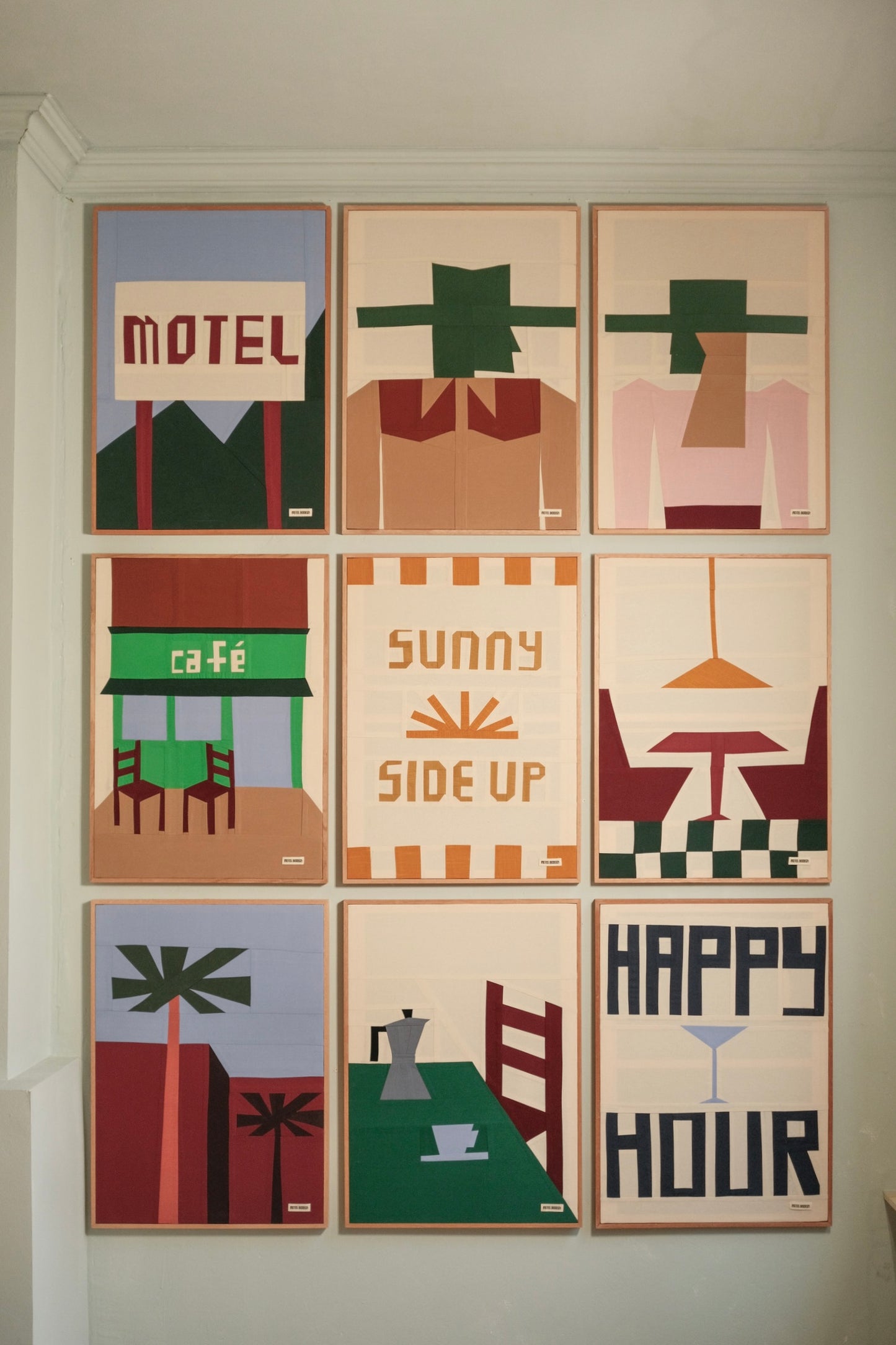 Cafe Original Quilted Artwork