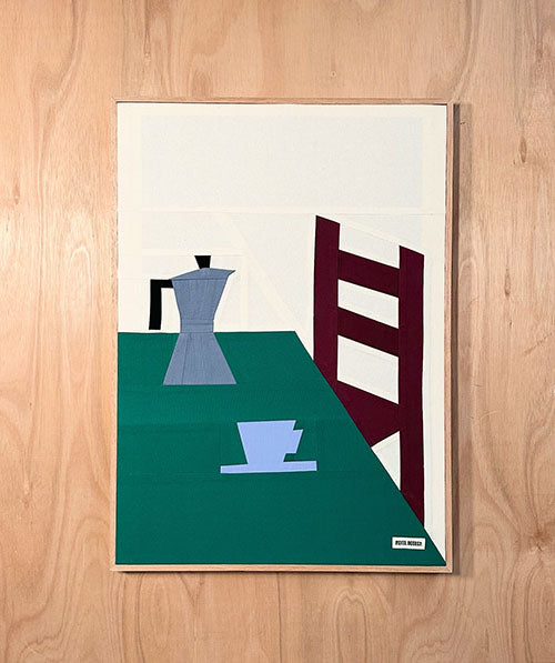 Coffee Table Original Quilted Artwork