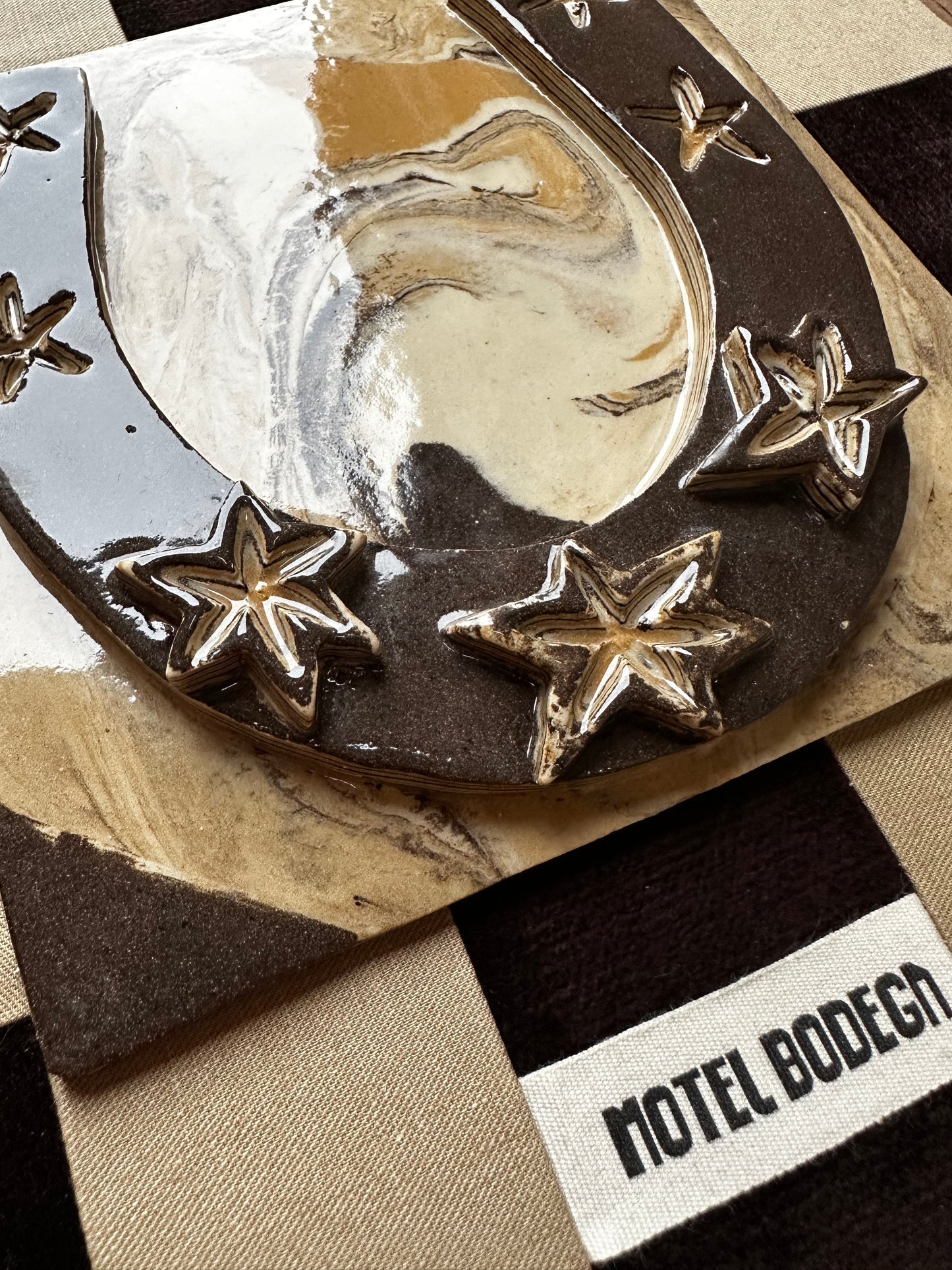 Motel Bodega x Selina Van Grondelle Horseshoe Ceramic Tile Artwork