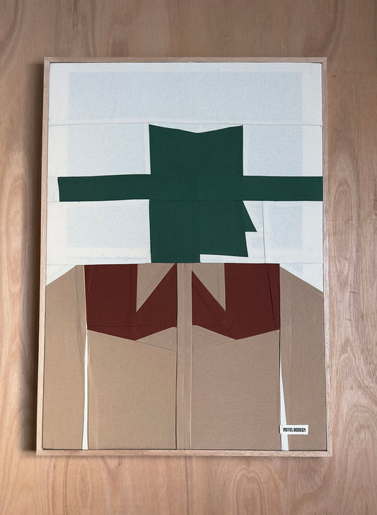 Cowboy Original Quilted Artwork