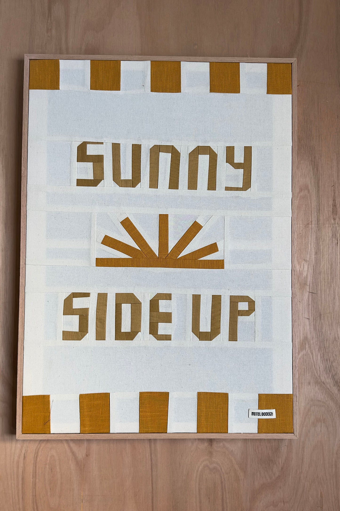 Sunny Side Up Original Quilted Artwork