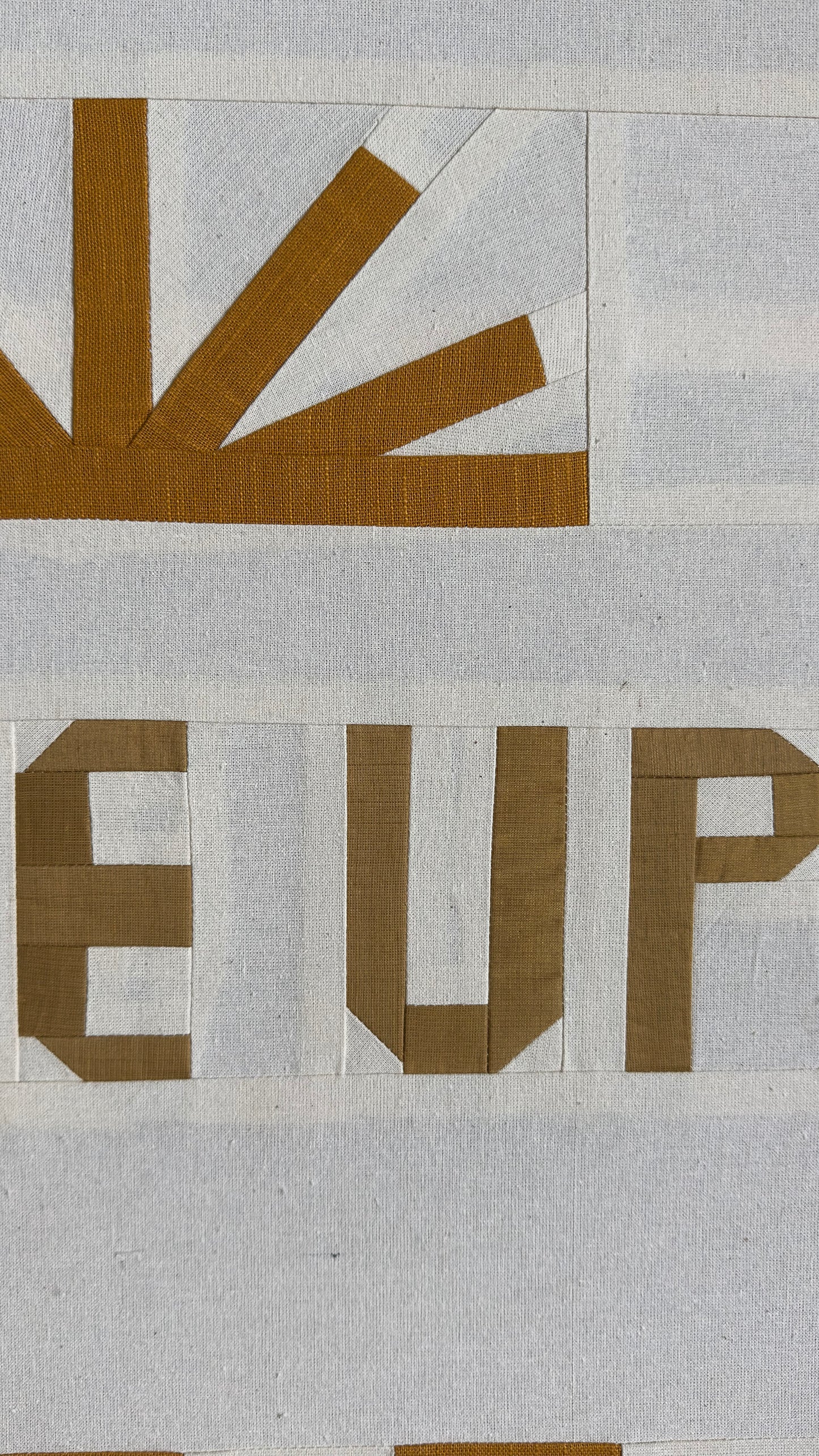 Sunny Side Up Original Quilted Artwork