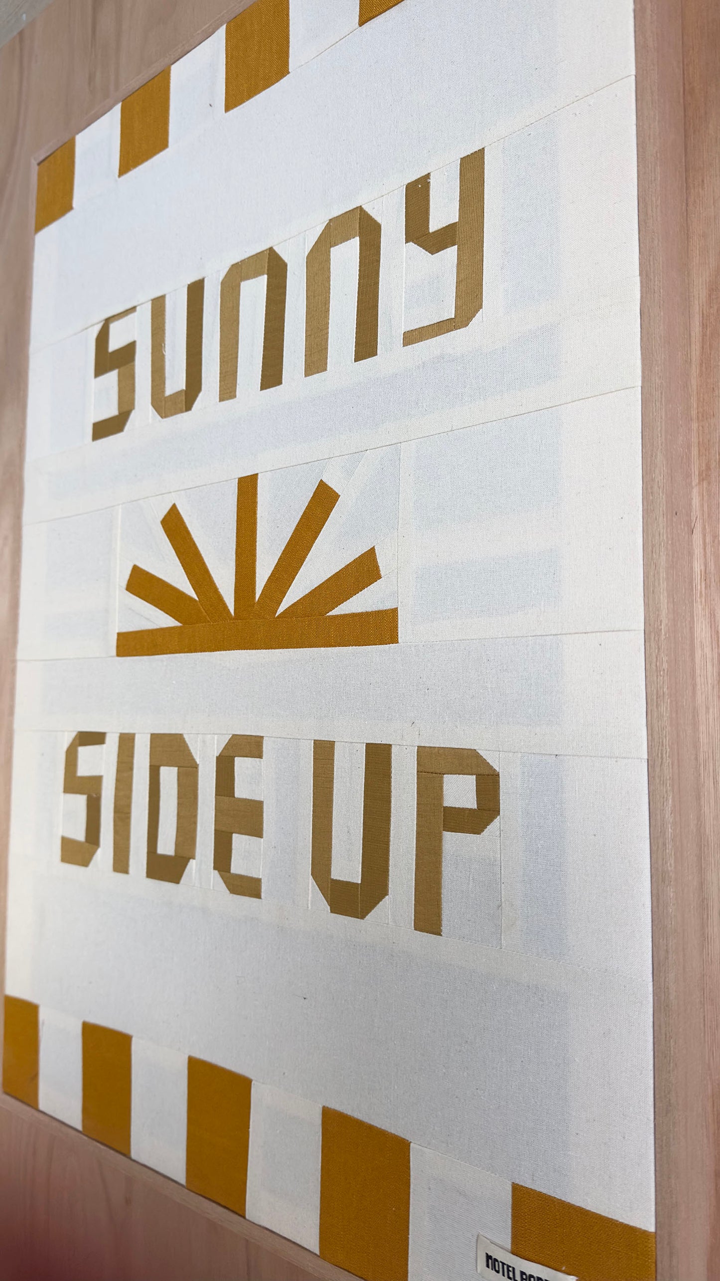 Sunny Side Up Original Quilted Artwork