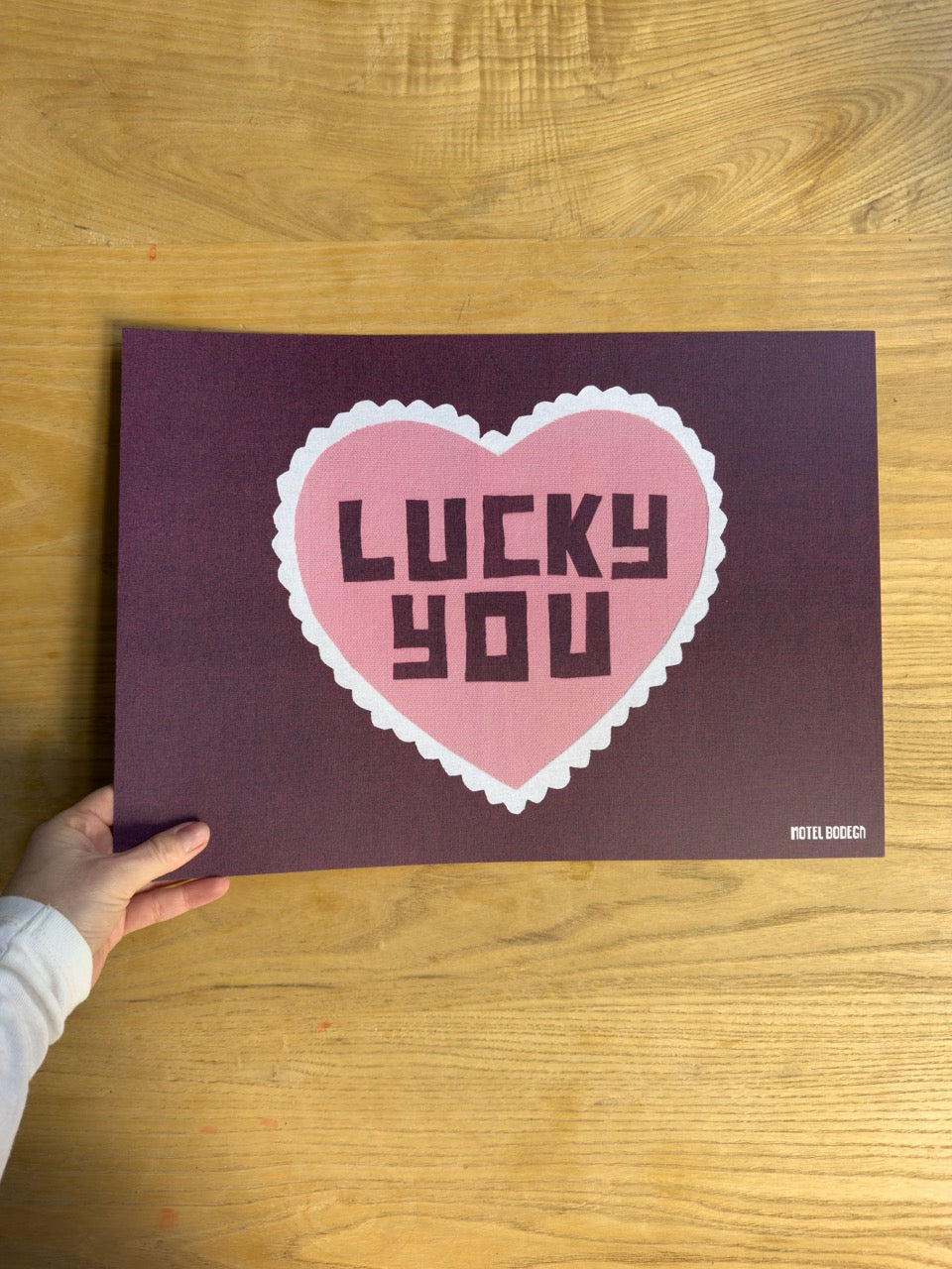 Lucky You A3 Print