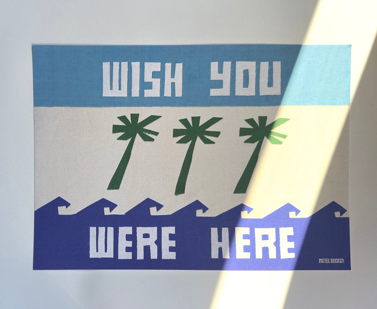 Wish You Were Here A3 Print