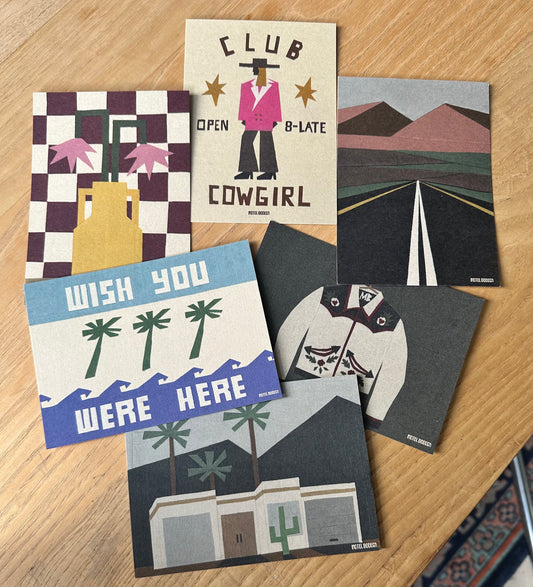 Motel Bodega Postcards