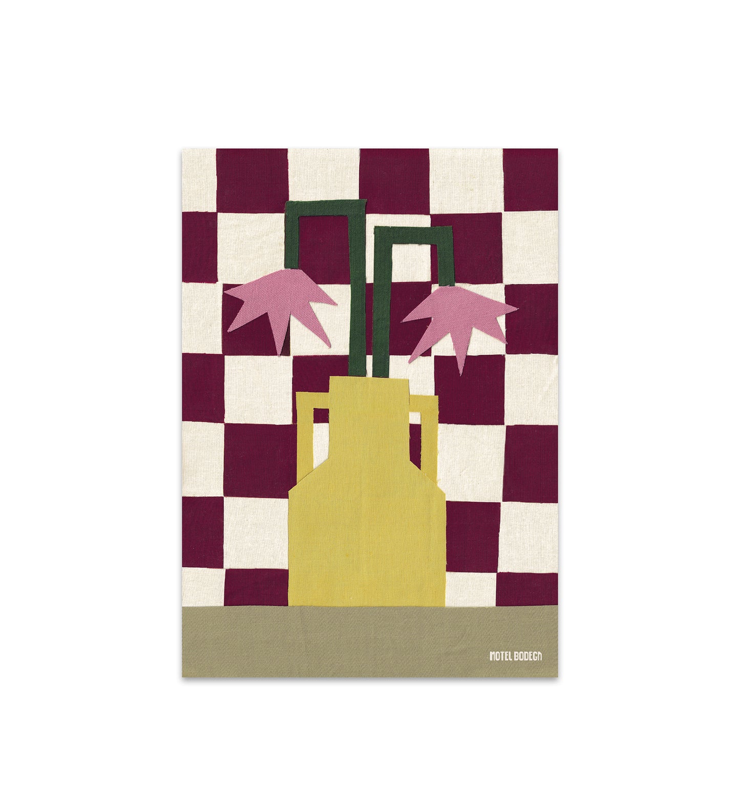Vase with Flowers A3 Print