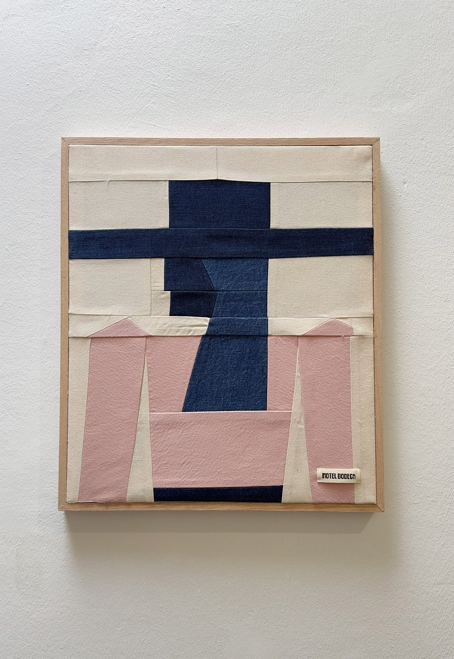 Denim Cowgirl Original Quilted Artwork