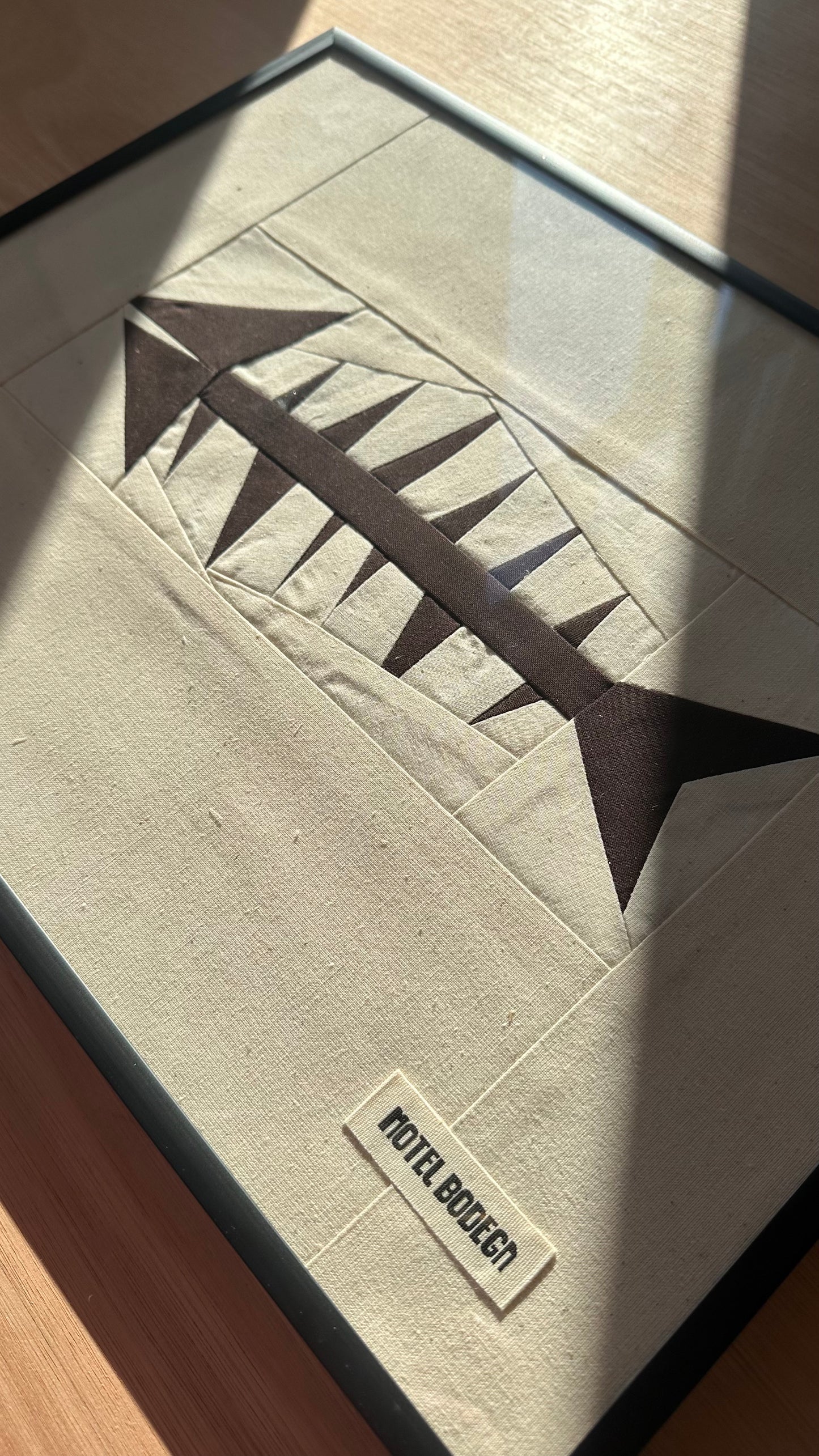 Fish Original Quilted Artwork in Frame