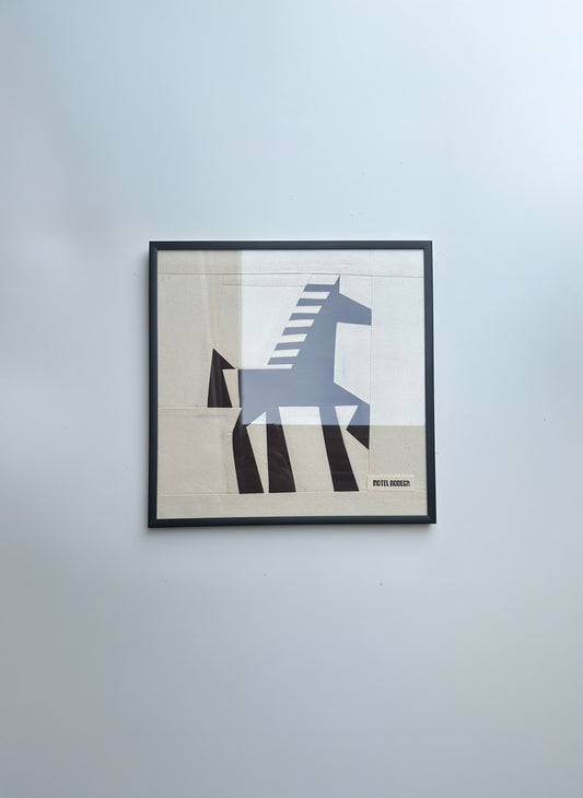 Preorder Horse Original Quilted Artwork in Frame