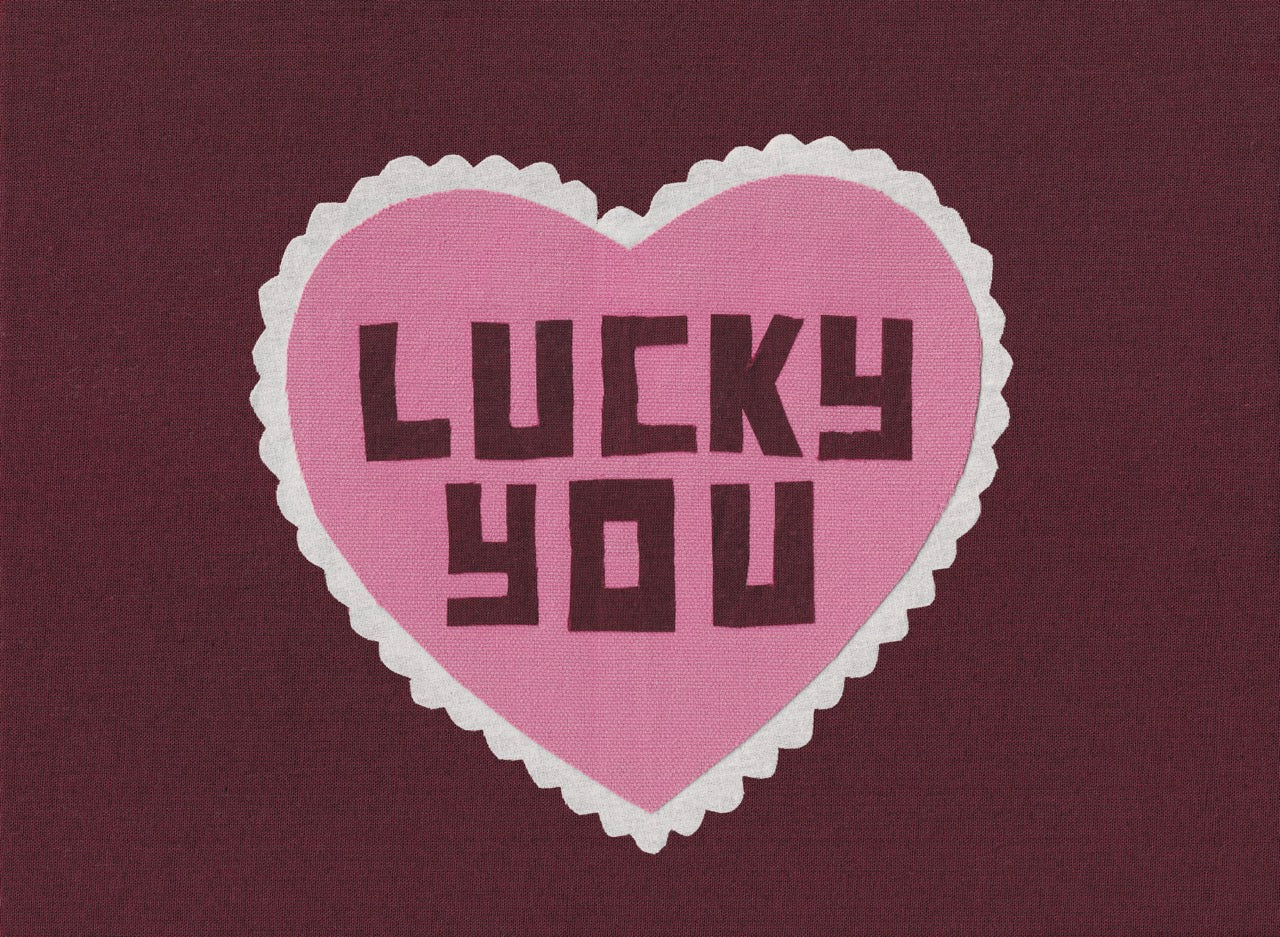Lucky You A3 Print
