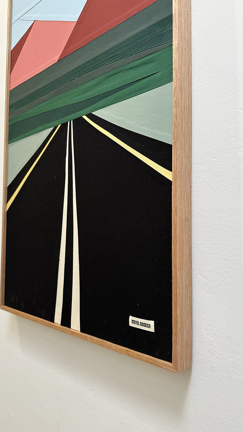 Roadscape Original Quilted Artwork