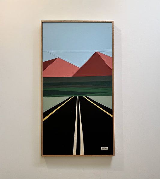 Roadscape Original Quilted Artwork