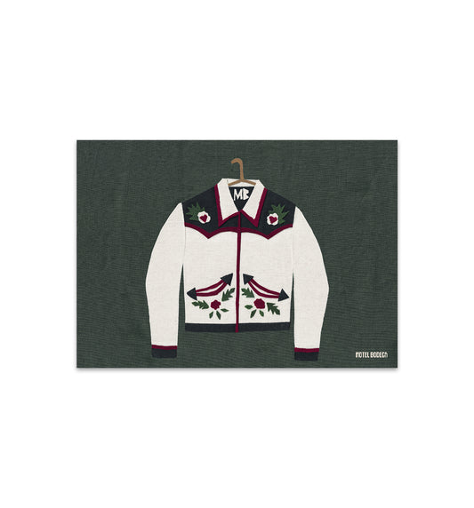 Western Jacket A3 Print